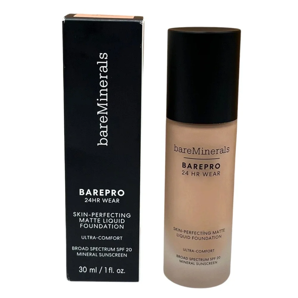 bareMinerals Women's BAREPRO 24HR Matte Liquid Foundation SPF 20 Light 25 Cool